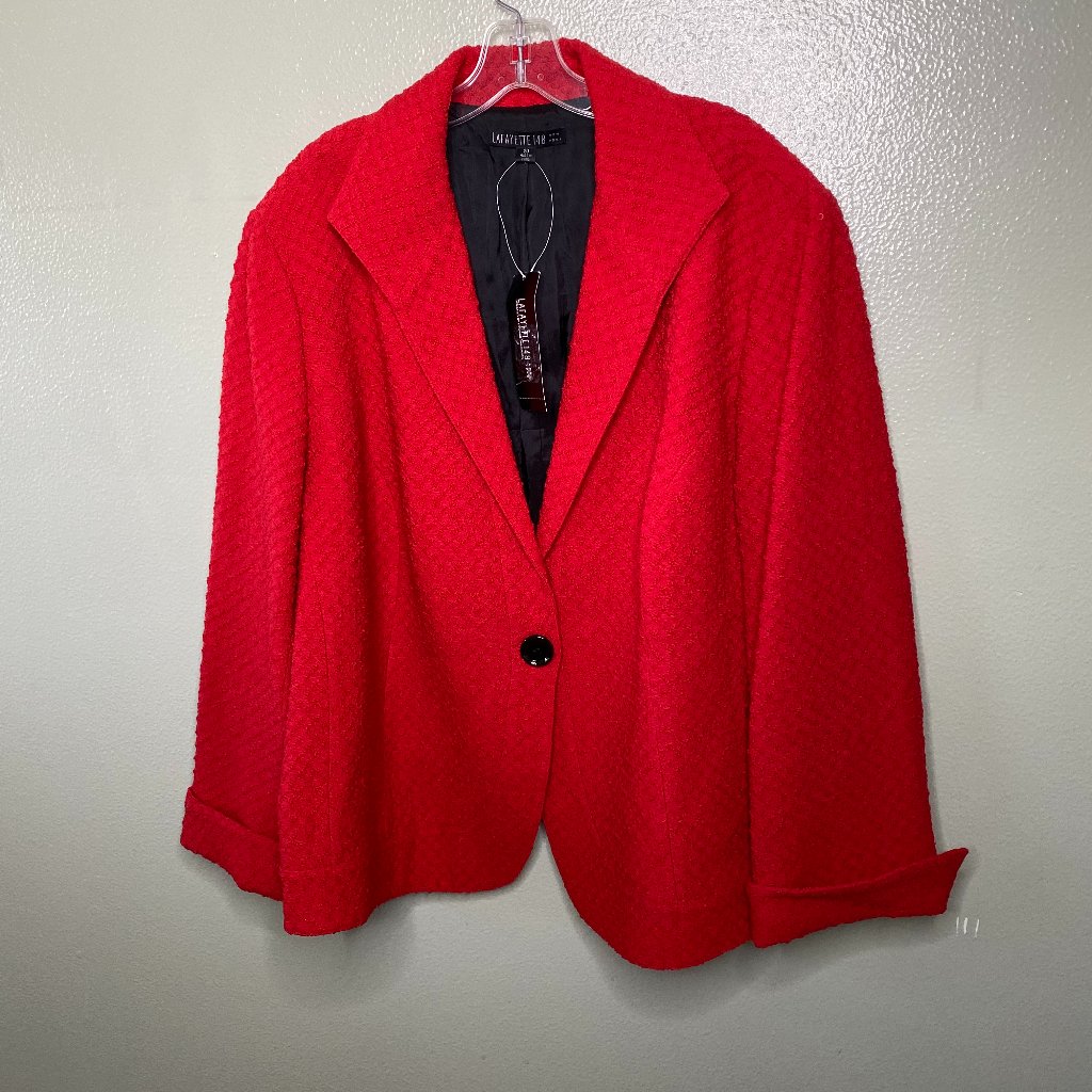 New Lafayette 148 Textured Blazer Jacket